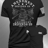 1st Defines Us, 2nd Defends Us T-shirt | GRITGEAR™ Apparel
