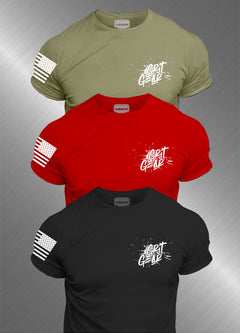 3 Pack of GRITGEAR Paint Splatter Logo | GRITGEAR™ Apparel