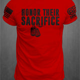 Ryan Weaver Honor Their Sacrifice Men's T-shirt | GRITEAR™ Apparel