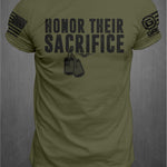Ryan Weaver Honor Their Sacrifice Men's T-shirt | GRITEAR™ Apparel