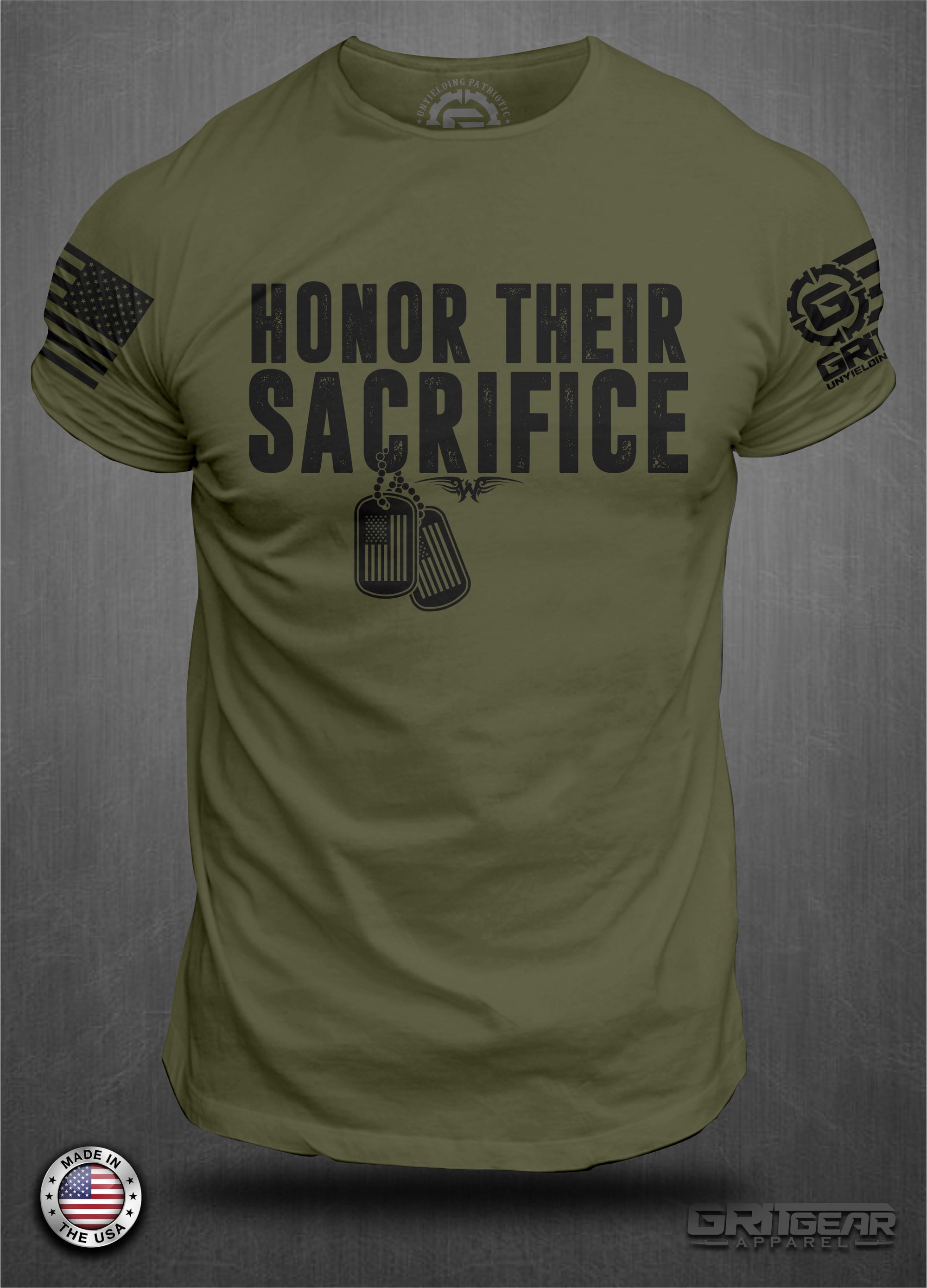 Ryan Weaver Honor Their Sacrifice Men's T-shirt | GRITEAR™ Apparel