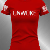UNWOKE Women's RELAXED T-Shirt Women's RELAXED T-Shirt | GRITGEAR Apparel