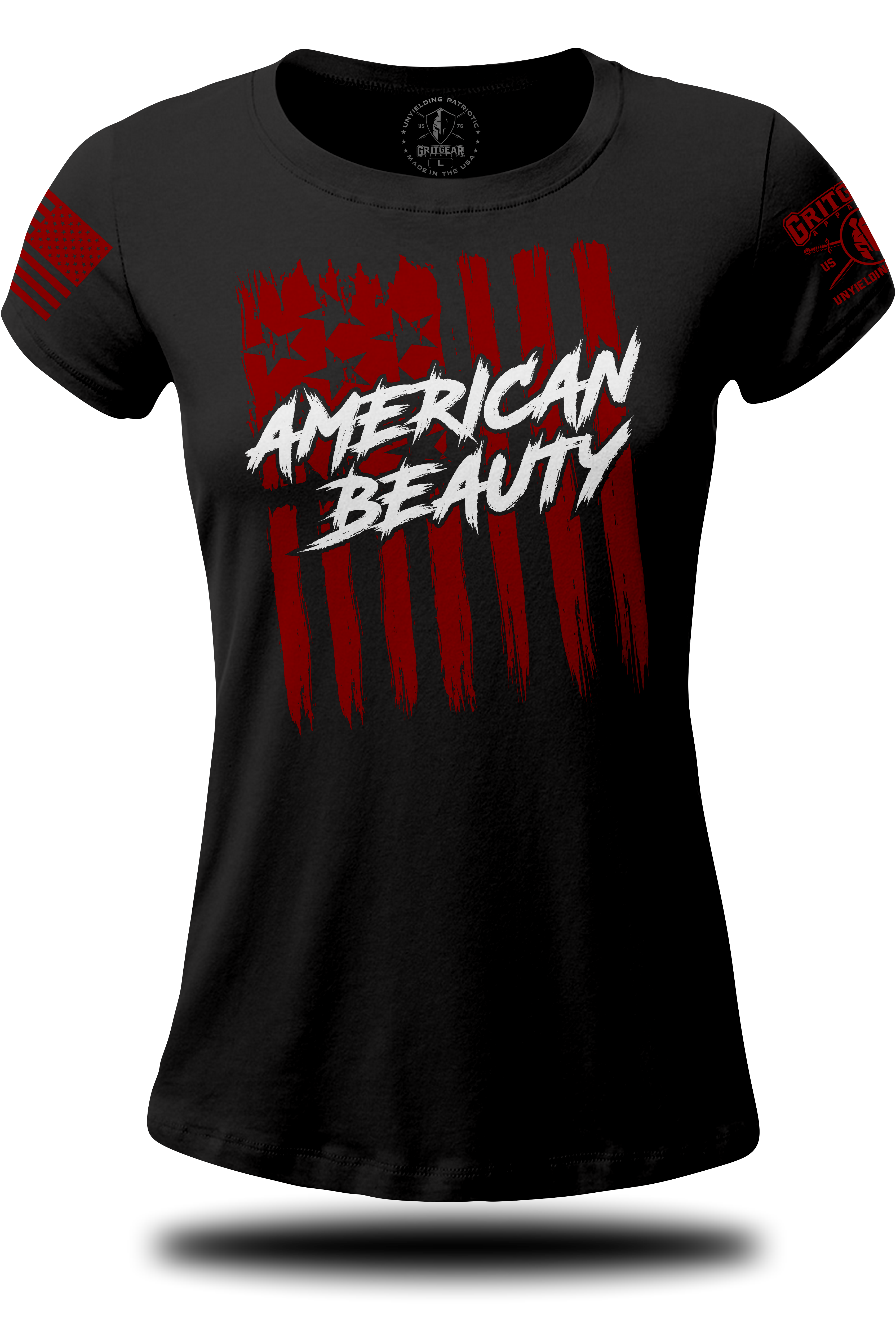 American Beauty Ladies Tee | Grit Gear Apparel