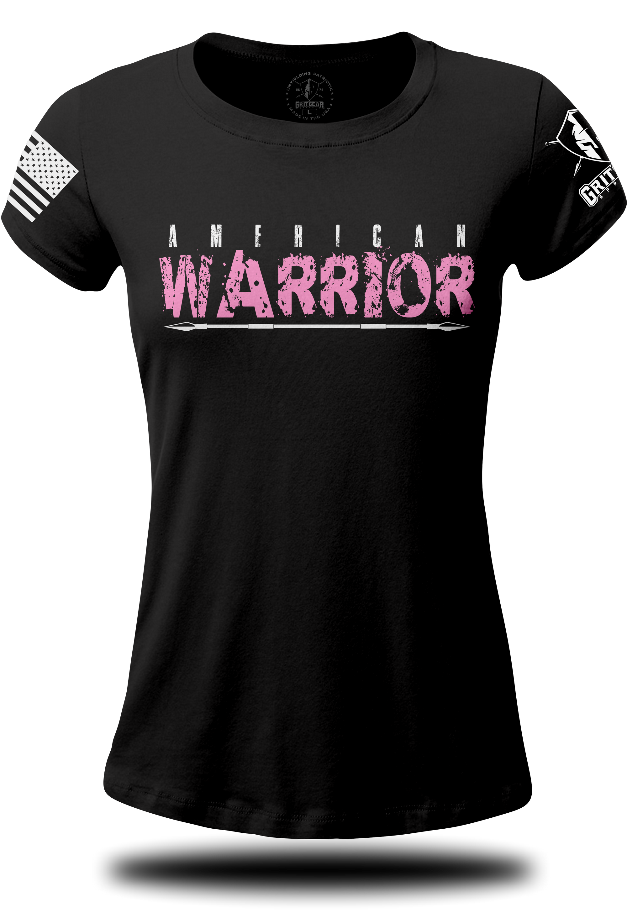 American Warrior Ladies T-shirt | Grit Gear Apparel