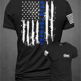 Back The Blue - Blue Line T-shirt | GRITGEAR™ Apparel