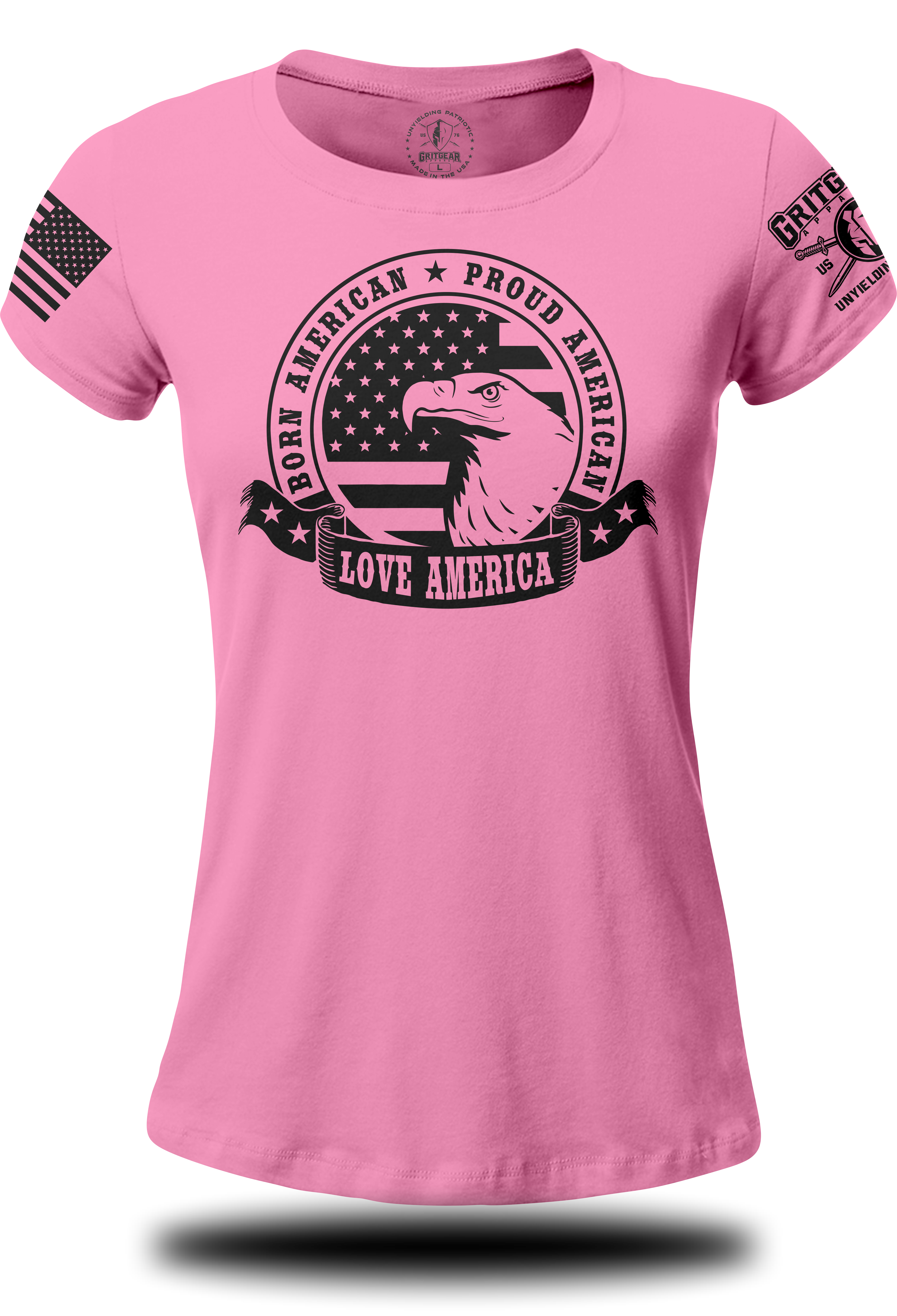 Born American - Ladies Tee