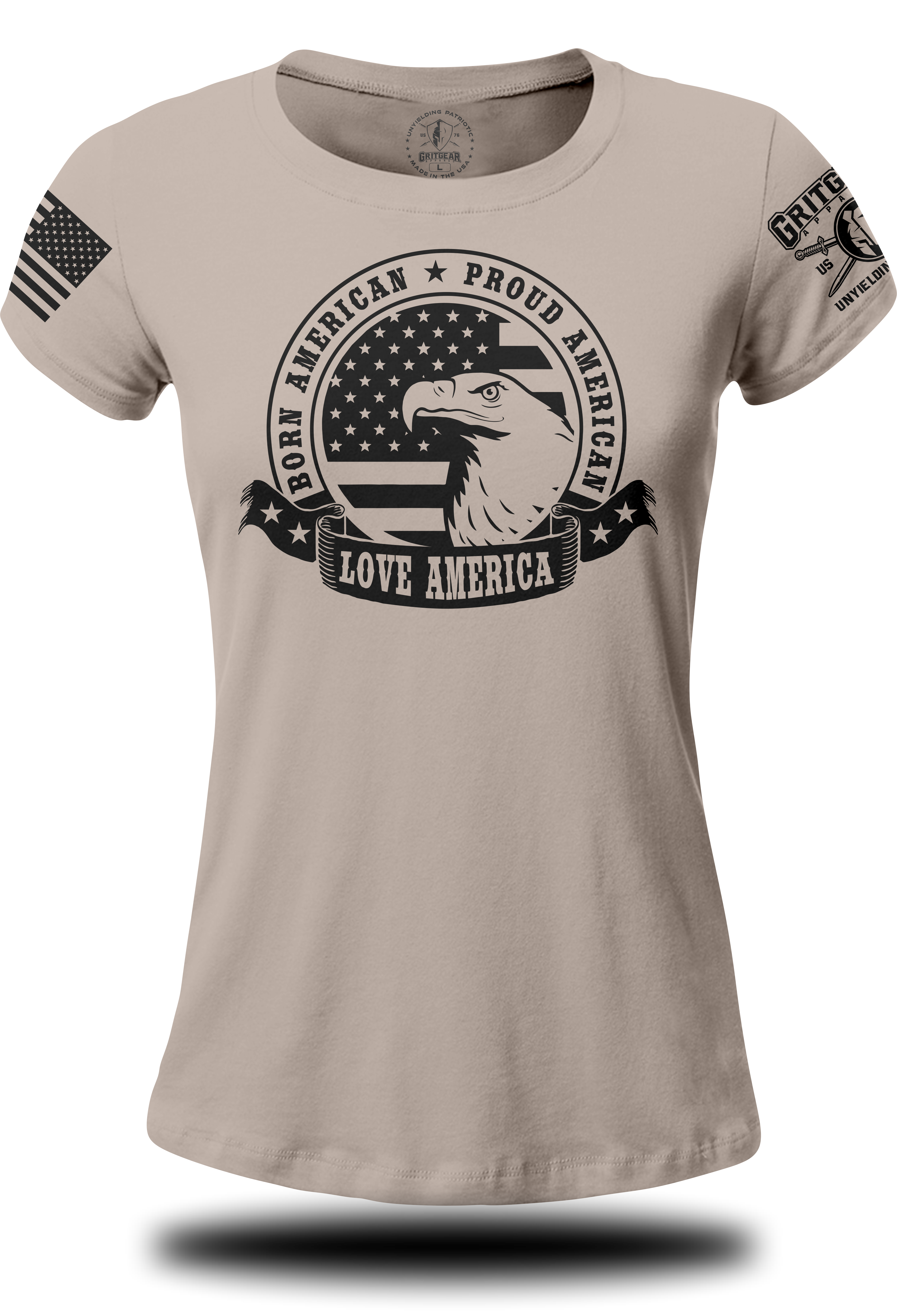 Born American - Ladies Tee