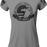 Born American - Ladies Tee