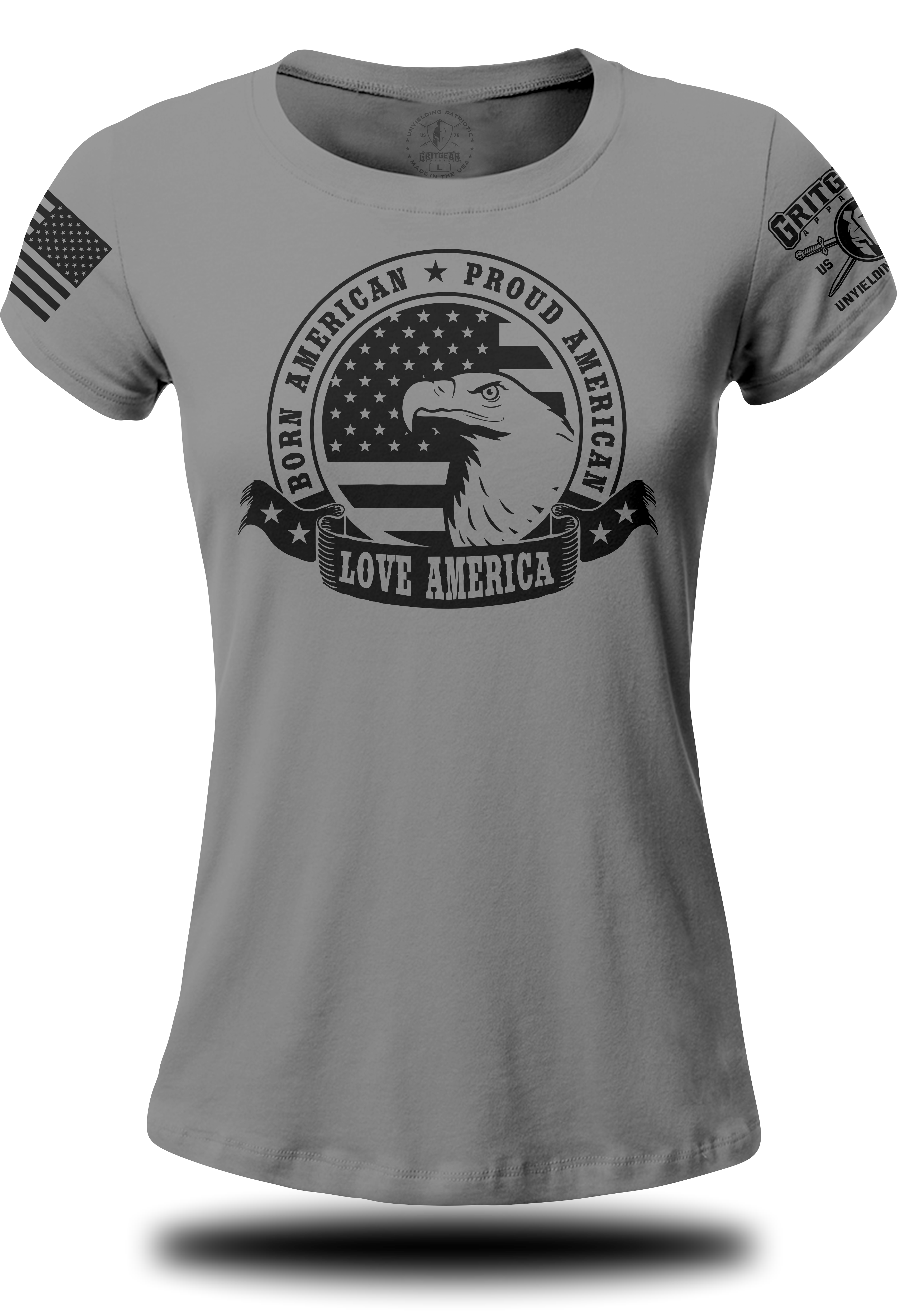 Born American - Ladies Tee