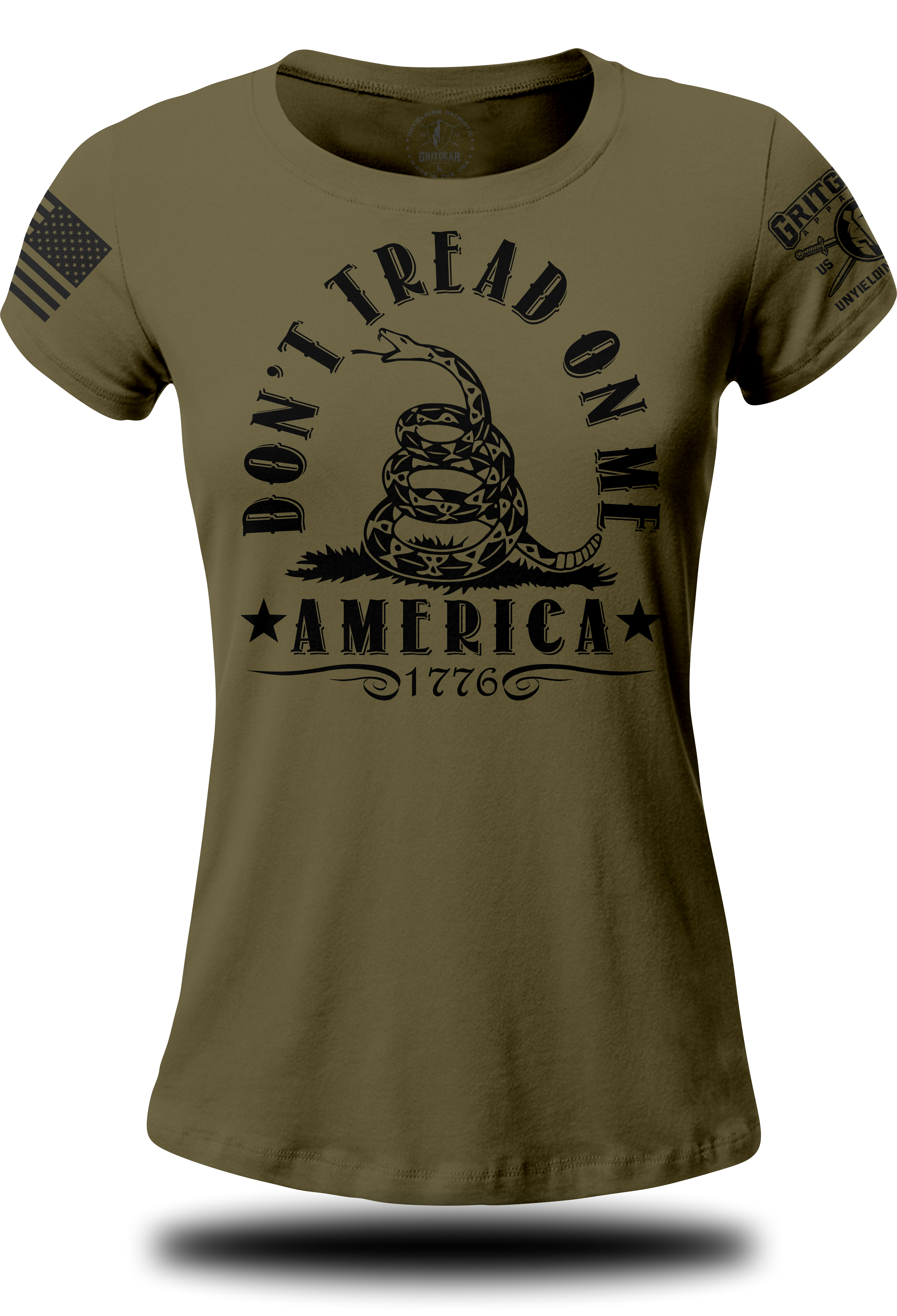 DTOM America 1776 Ladies T-shirt | Grit Gear Apparel