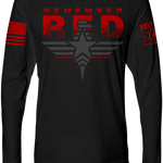 Eagle Star RED LS T-Shirt | Grit Gear Apparel ®
