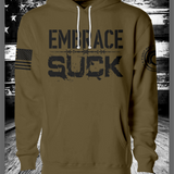 Embrace the Suck Barbwire Hoodie | Grit Gear Apparel ®