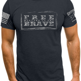 Free Because of the Brave T-shirt | Grit Gear Apparel ®