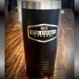 Laser Engraved GRITGEAR 20oz Tumbler | GRITGEAR™ Apparel