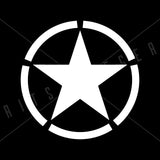 Invasion Jeep Star Vinyl Decal | Grit Style Gear