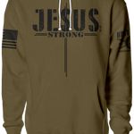 Jesus Strong Hoodie | Grit Gear Apparel