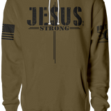 Jesus Strong Hoodie | Grit Gear Apparel