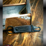Hand Made Laser Engraved Leather Key Fob | GRITGEAR™ Apparel