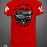 Ryan Weaver - My Rights Don't End T-shirt