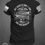Ryan Weaver - My Rights Don't End T-shirt | Grit Gear Apparel