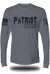 Patriot Distress Flag Long Sleeve Tee | Grit Gear Apparel