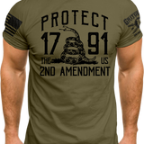 Protect The 2nd Amendment T-Shirt | Grit Gear Apparel