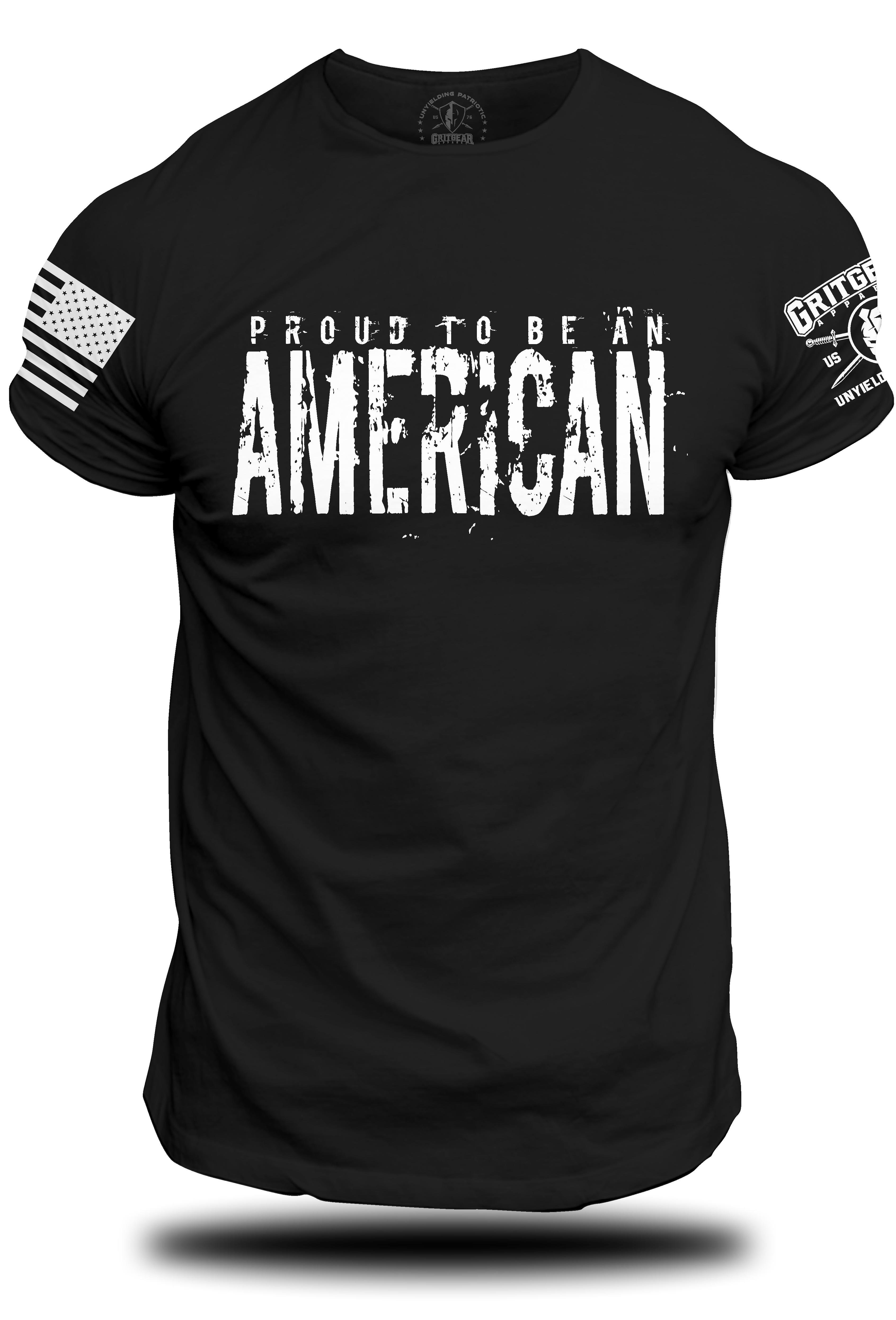 Proud to be an AMERICAN T-shirt | Grit Gear Apparel ®