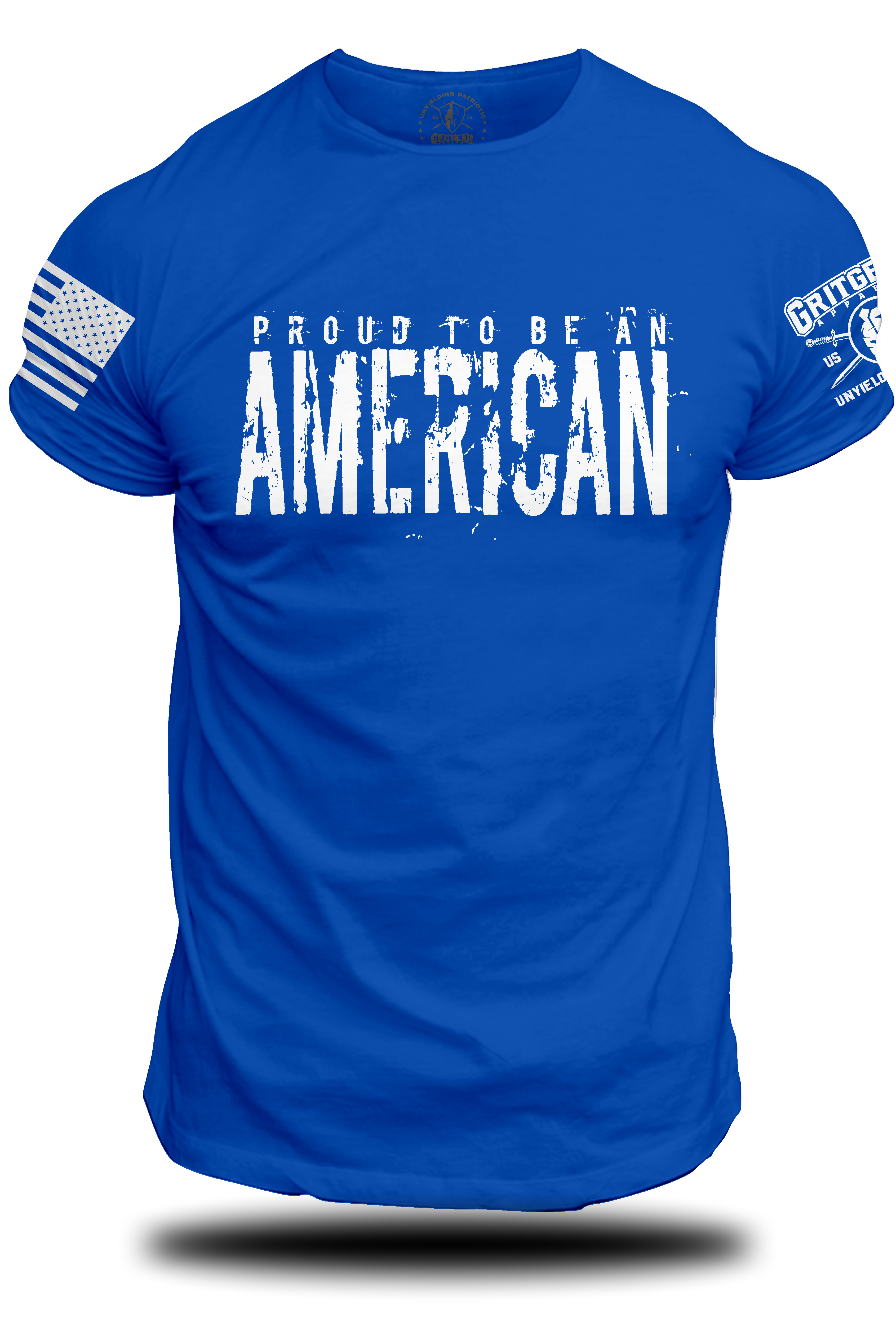Proud to be an AMERICAN T-shirt | Grit Gear Apparel ®