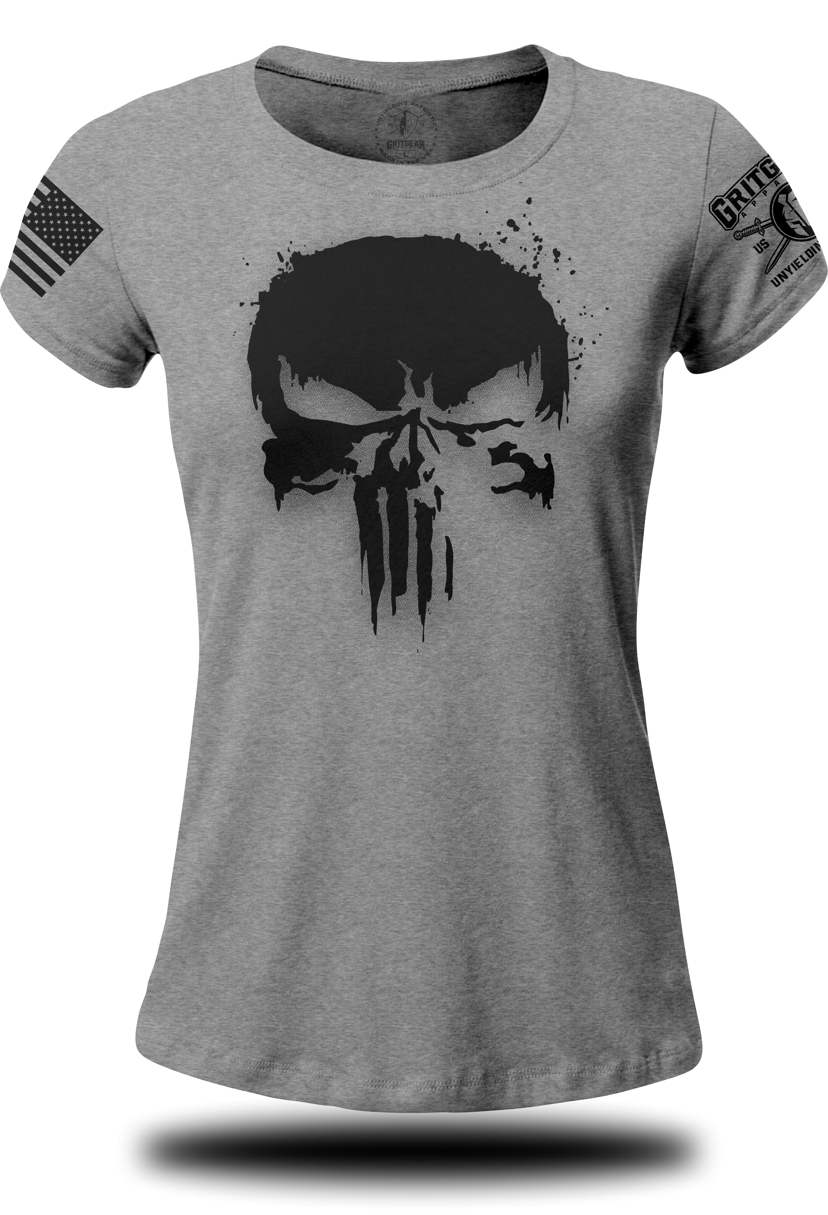 Punisher Explode Ladies Tee | Grit Gear Apparel