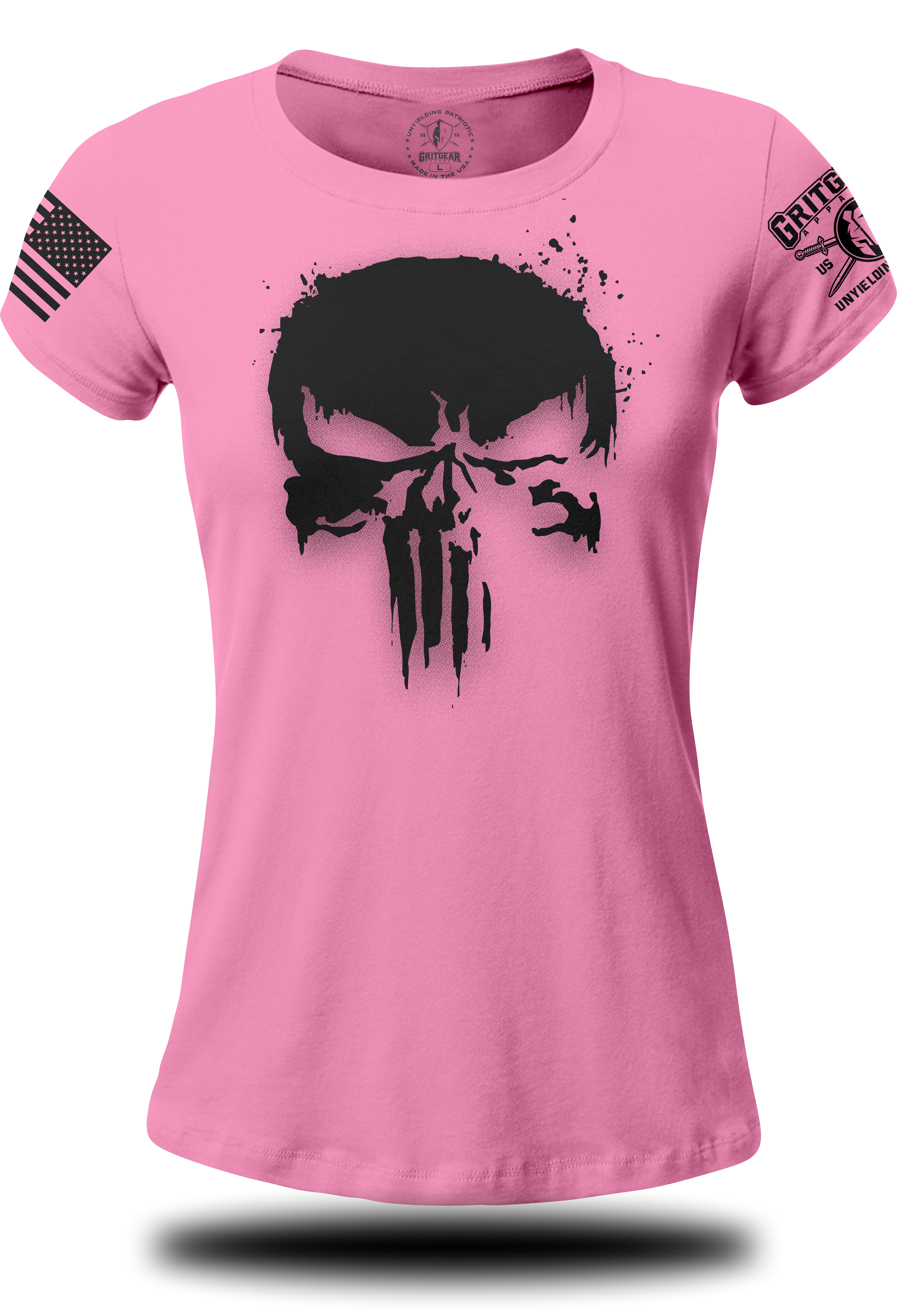 Punisher Explode Ladies Tee | Grit Gear Apparel