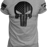 Punisher Stars and Stripes Tee | Grit Gear Apparel