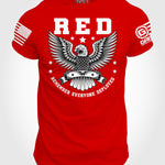 Ryan Weaver - RED Eagle T-Shirt | Grit Gear Apparel