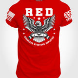 Ryan Weaver - RED Eagle T-Shirt | Grit Gear Apparel