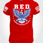 Ryan Weaver - RED Eagle T-Shirt | Grit Gear Apparel