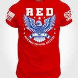 Ryan Weaver - RED Eagle T-Shirt | Grit Gear Apparel