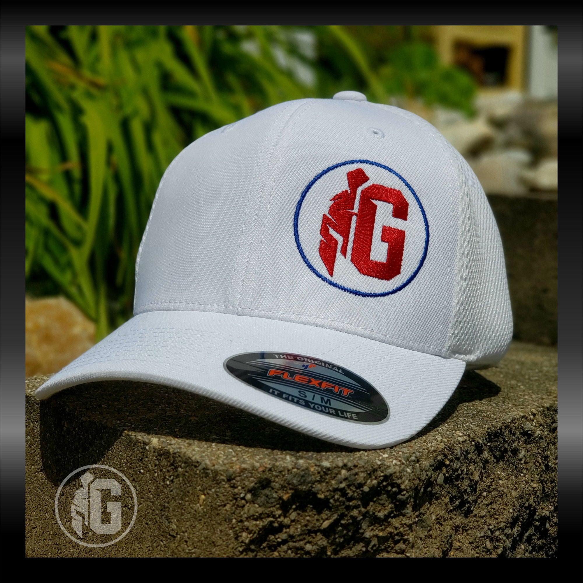 Grit Gear Spartan RWB G Logo Embroidered Hat