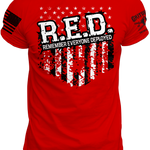 RED 1 - Remember Everyone Deployed Tee | Grit Gear Apparel