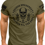 Second Amendment Defend til End Tee | Grit Gear Apparel