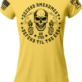 Defend til the End Ladies Tee | Grit Gear Apparel
