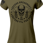 Defend til the End Ladies Tee | Grit Gear Apparel