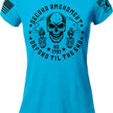 Defend til the End Ladies Tee | Grit Gear Apparel