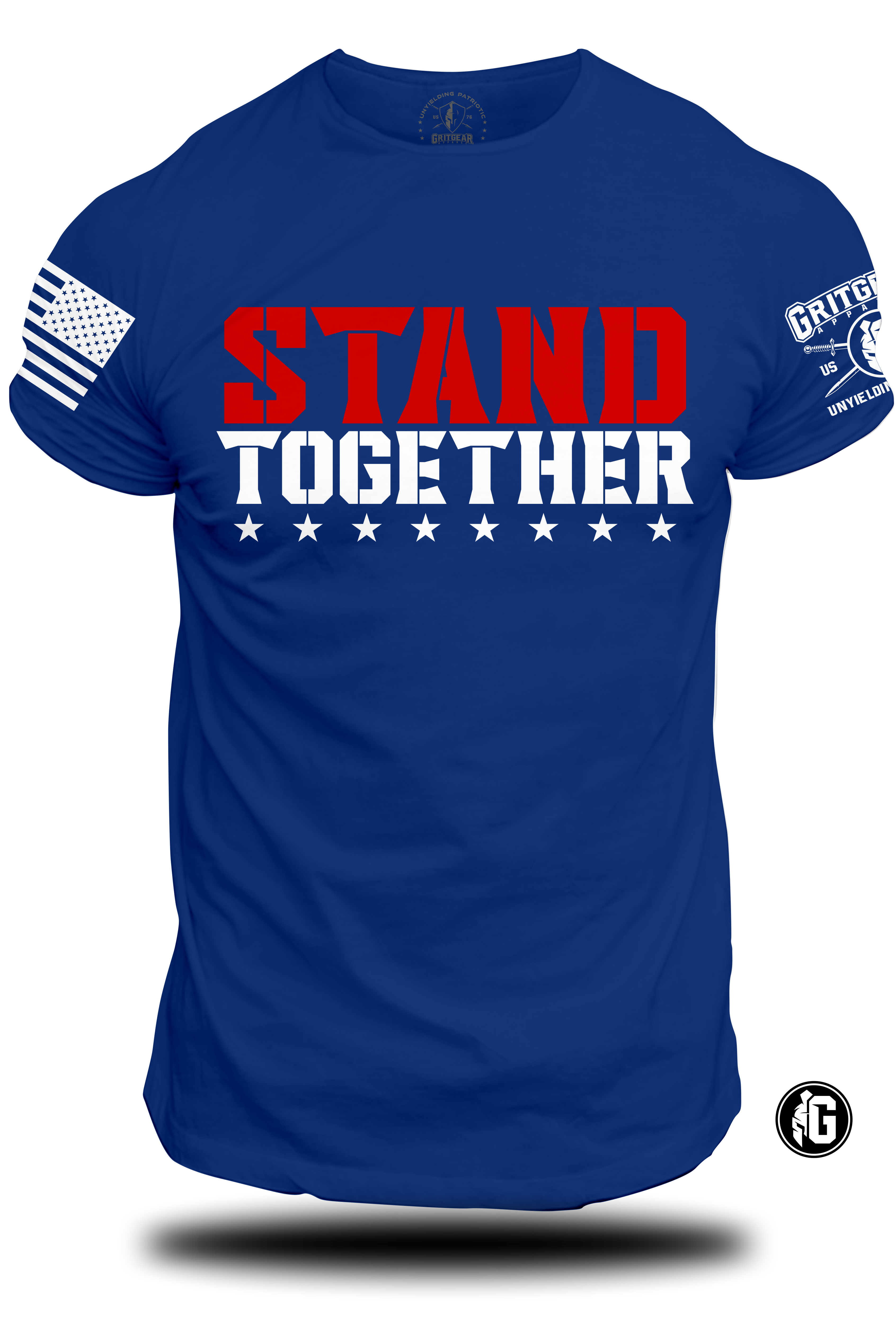 Stand Together Patriotic T-shirt | Grit Gear Apparel