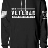 USA Veteran Proud of It Hoodie | Grit Gear Apparel ®