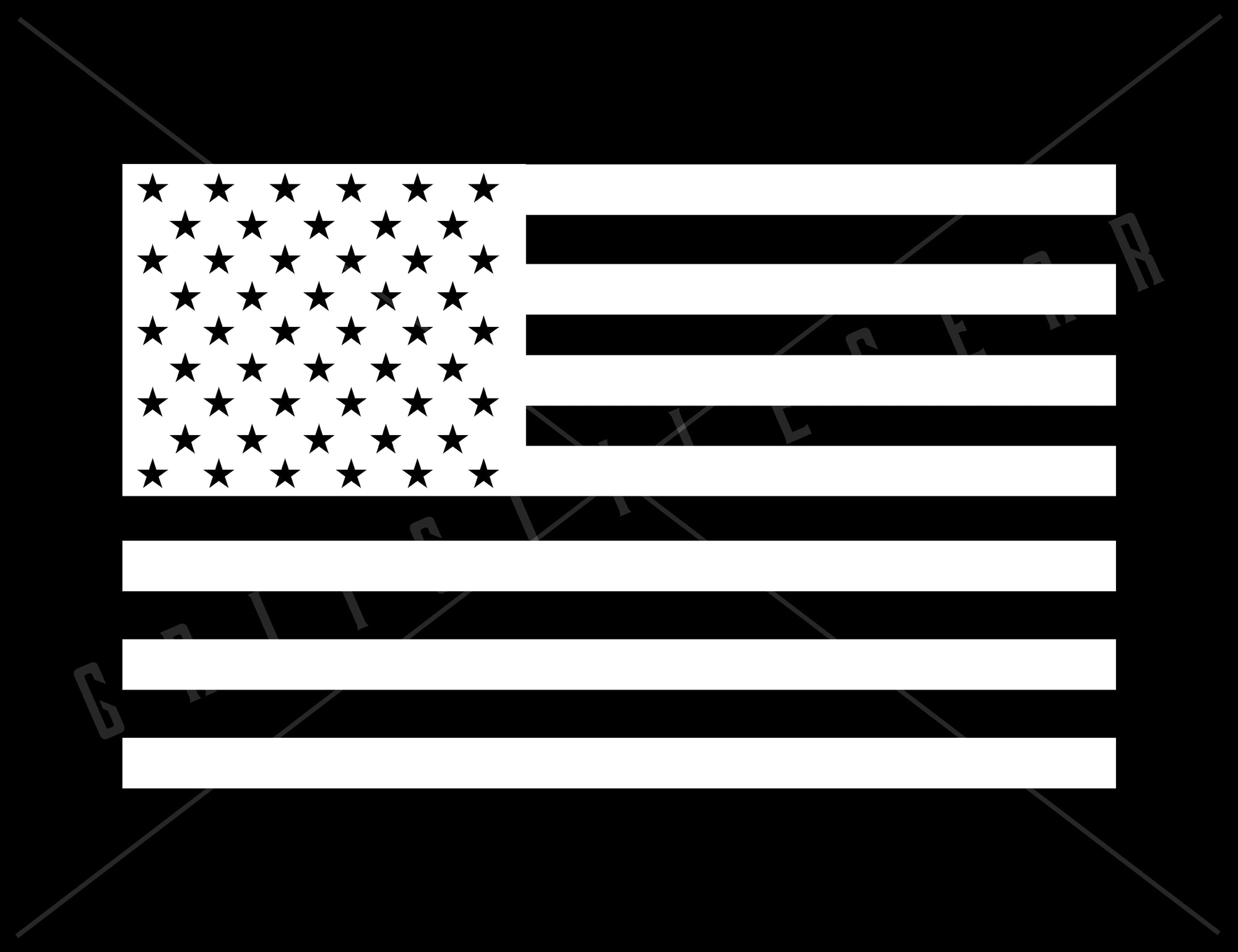 US American Flag Vinyl Decal | Grit Style Gear