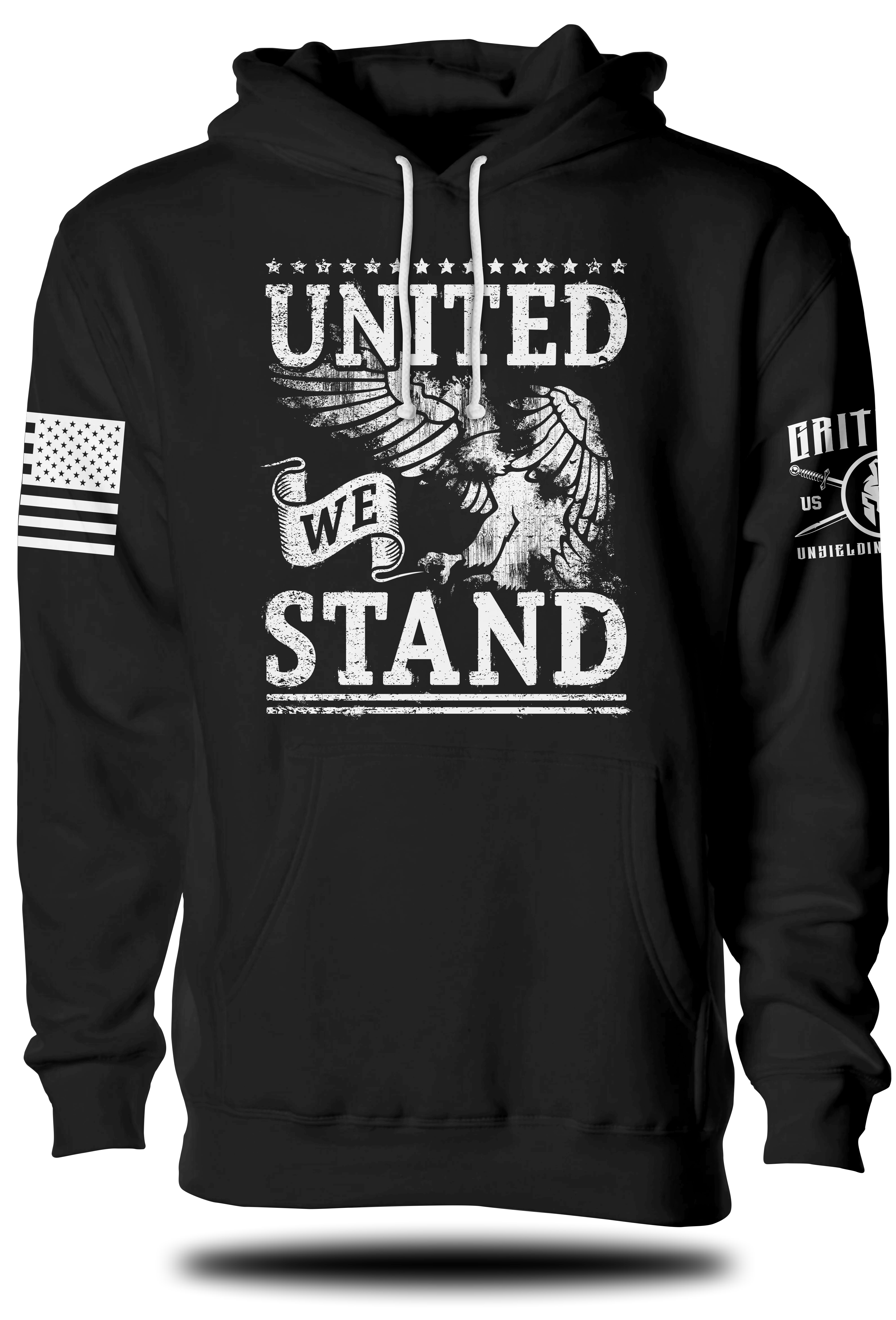 United We Stand Eagle Hoodie | Grit Gear Apparel ®