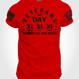 Veterans Day 11.11.11 Ryan Weaver T-shirt | Grit Gear Apparel