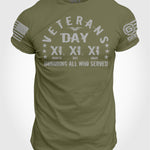 Veterans Day 11.11.11 Ryan Weaver T-shirt | Grit Gear Apparel