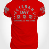 Veterans Day 11.11.11 Ryan Weaver T-shirt | Grit Gear Apparel