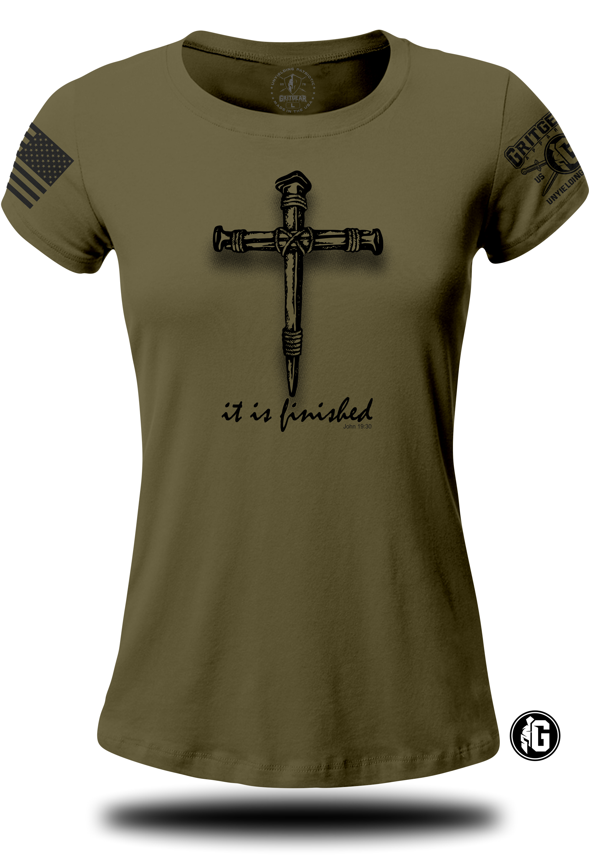 It Is Finished Ladies T-shirt