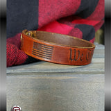 Leather We The People Bracelet Cuff | GRITGEAR Apparel
